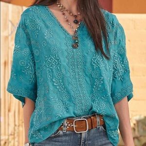 Embroidered Sundance Blouse
